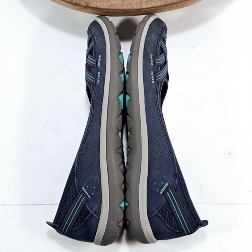 Clarks Privo Loafers Athletic Shoes Slip-on Soft Cushion Comfort Blue Womens 10M - Picture 8 of 11