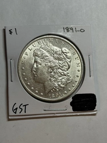 1891–O Morgan Silver Dollar UNC Tough Date