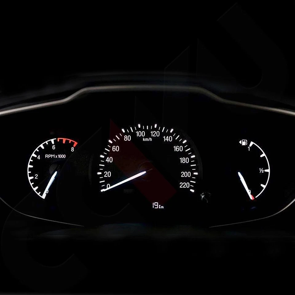 White LED Dash Cluster Instrument Lighting Kit Fits 1994-1997 Honda Accord MT - Image 2 of 4