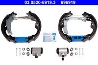 Neu - Ate 03.0520-6919.3 Bremsbackensatz FüR Opel Suzuki