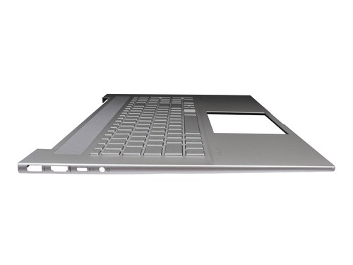 HP Envy 17-ch0000 original Tastatur inkl. Topcase DE (deutsch) silber/silber mit - Afbeelding 3 van 4