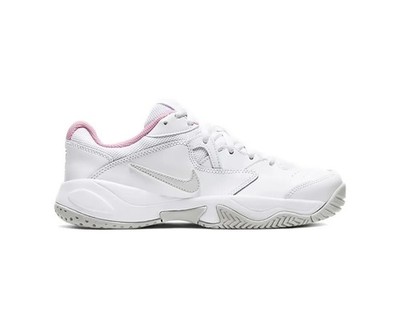 Size 9 - Nike Court Lite 2 White/PHOTON DUST-PINK FOAM/BLANC/POUSSIERE DE PHOTON