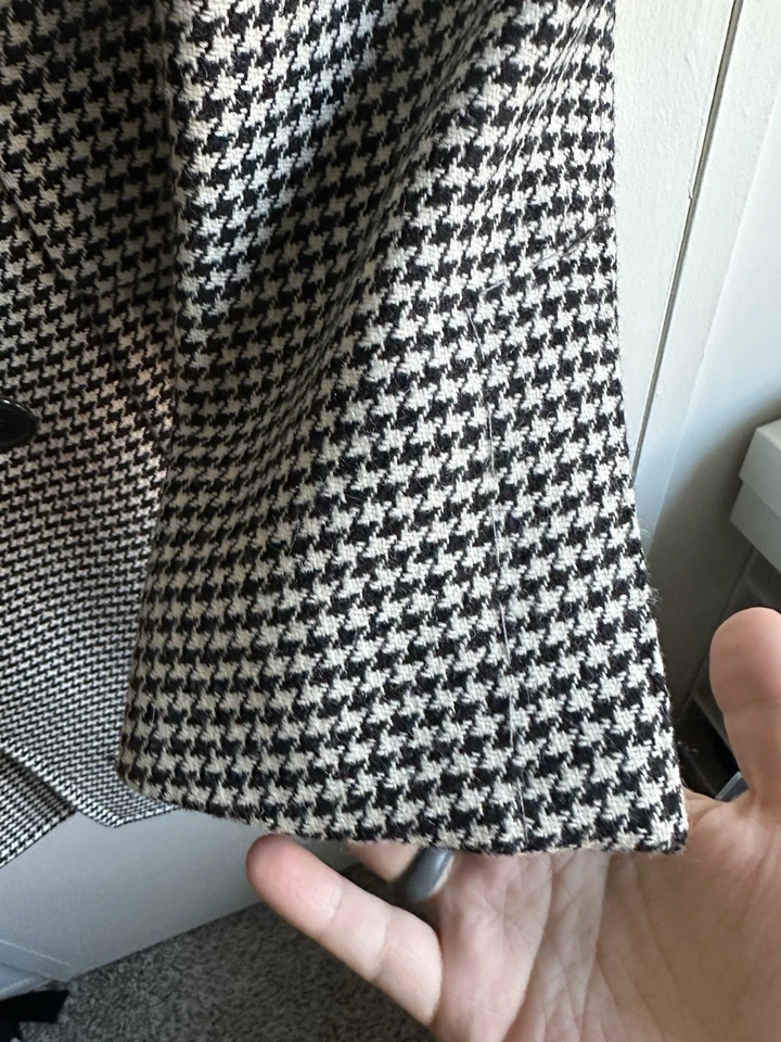 Abrigo GRAIL Tom Ford DB lana espiga guisante TOTALMENTE LIENZO EU52 Foto 4 de 4