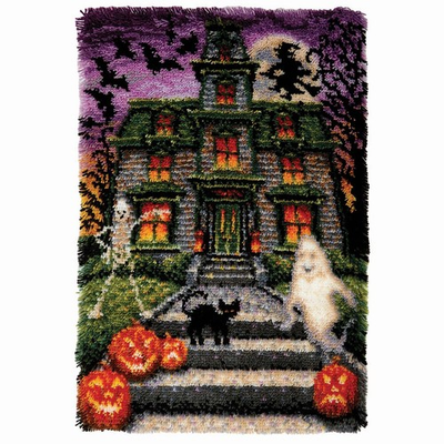 #ad Herrschners® Haunted Hill Latch Hook Kit $79.99