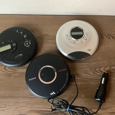 3 CD Players Walkman Durabrand CD-565, GPX PC332B  Sony Portable-For Parts-Read