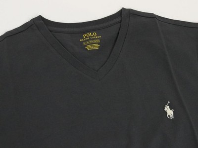 Polo Ralph Lauren Short Sleeve Solid Cotton V-Neck T-Shirt with