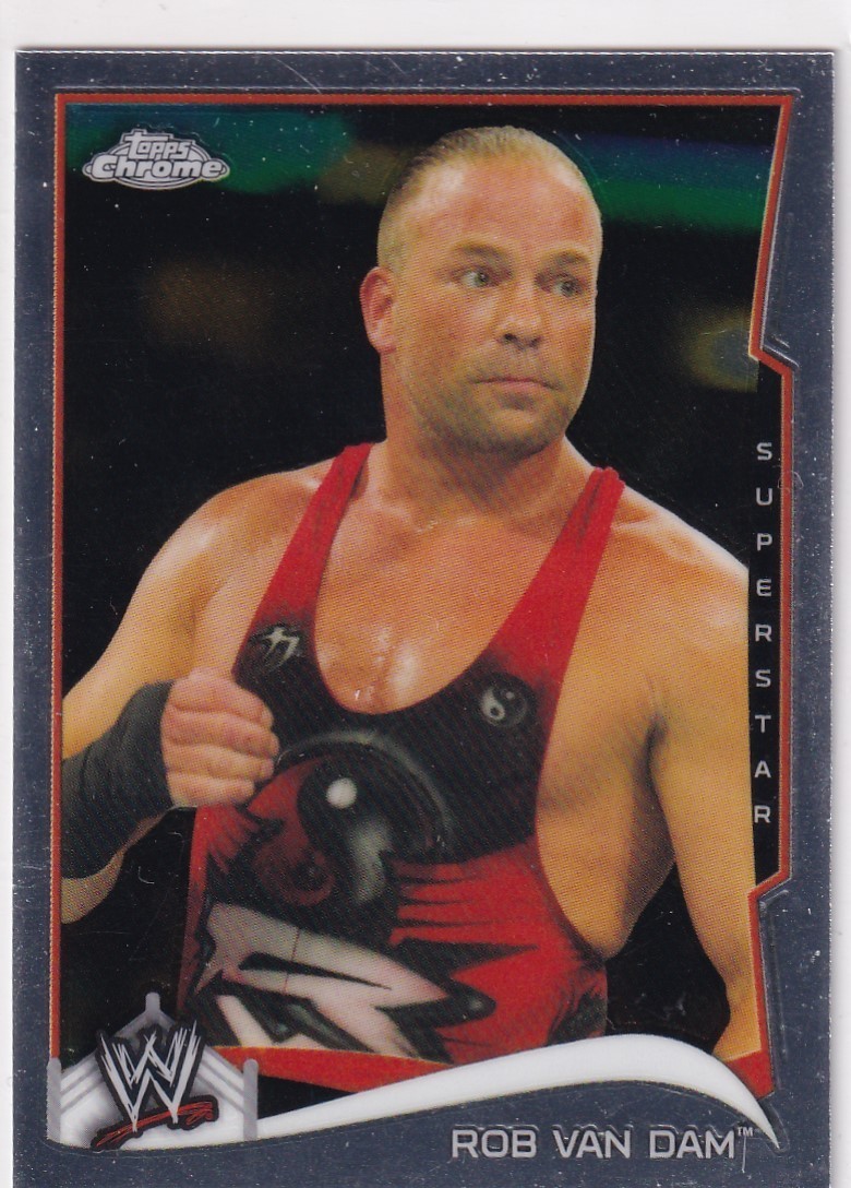 2014 Topps Chrome WWE #41 Rob Van Dam