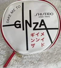Shiseido Travel Cosmetic Makeup Bag |  Take Me To Ginza Tokyo | Brand New