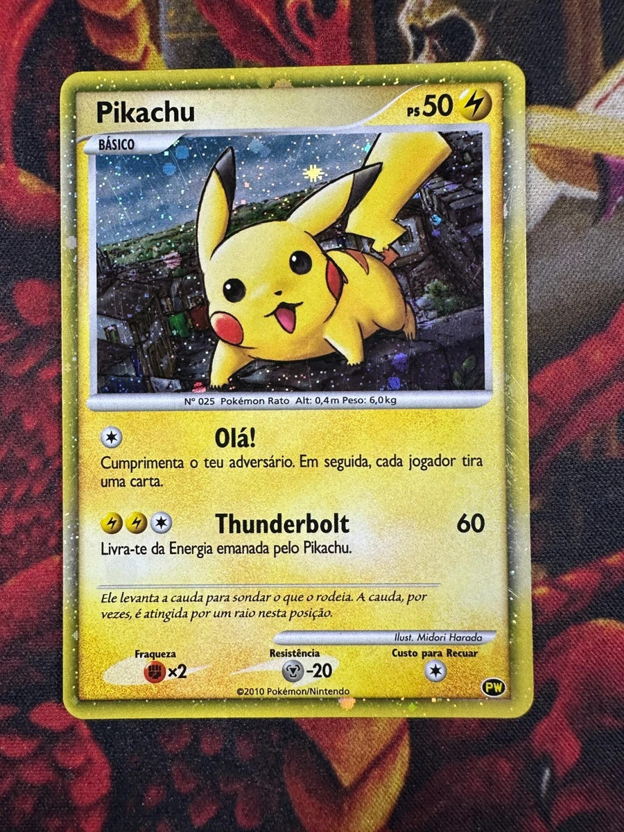 Pikachu Pokémon TCG Individual Collectible Card Game Cards in