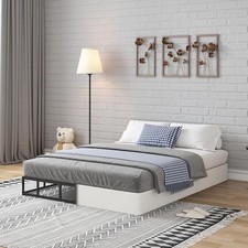 Full Size Box Spring with Fabric Cover Set,7 Inch High Profile Full Box Sprin...