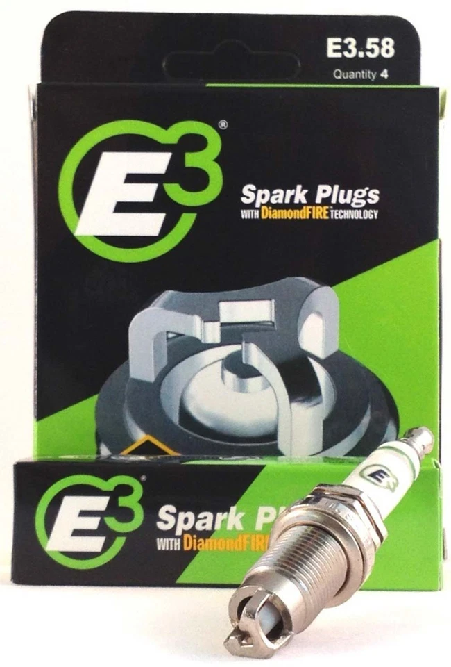 E3 Spark Plugs E3PE3.58 14 mm Thread Gasket Seat Spark Plug Performance Parts - Image 3 of 4