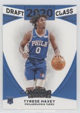 2020-21 Panini Contenders 2020 Draft Class Contenders Tyrese Maxey #26 8f4