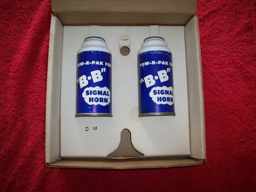 Vintage 1950's NOS Big - Blaster Signal air horn hot rod rat rod - Picture 4 of 9