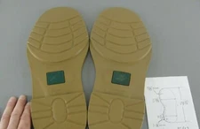 🥾 SHOCK ABSORBING NON NO MARKING BOOT SHOE REPAIR REPLACEMENT SOLE HEEL SIZE 14