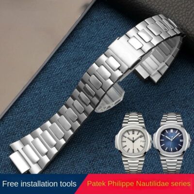 Edelstahlarmband passend für Patek Philippe Nautilus 5726 5711/1A010 Armband