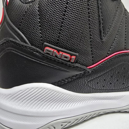 AND1 Athletic Basketball Shoes Streetball High Top Sneakers Men's size 7 Lace-up - Picture 12 of 24