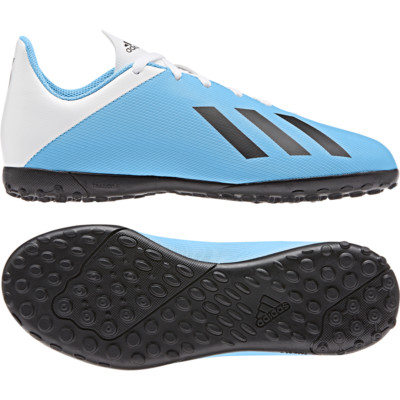 Adidas Boys Soccer Shoes Turf Cleats Futsal Children Football X 19.4 New  F35347 | eBay