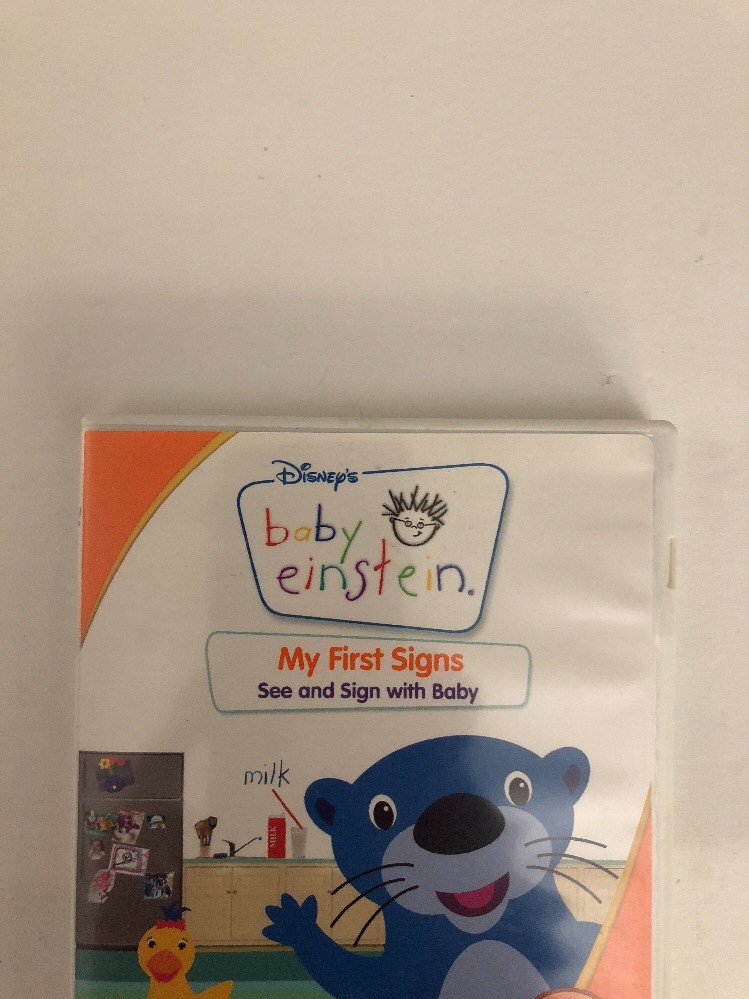 Baby Einstein-My First Signs(DVD)Tested-RARE VINTAGE