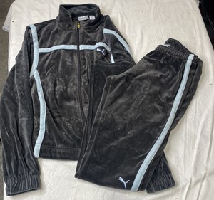 brown puma tracksuit