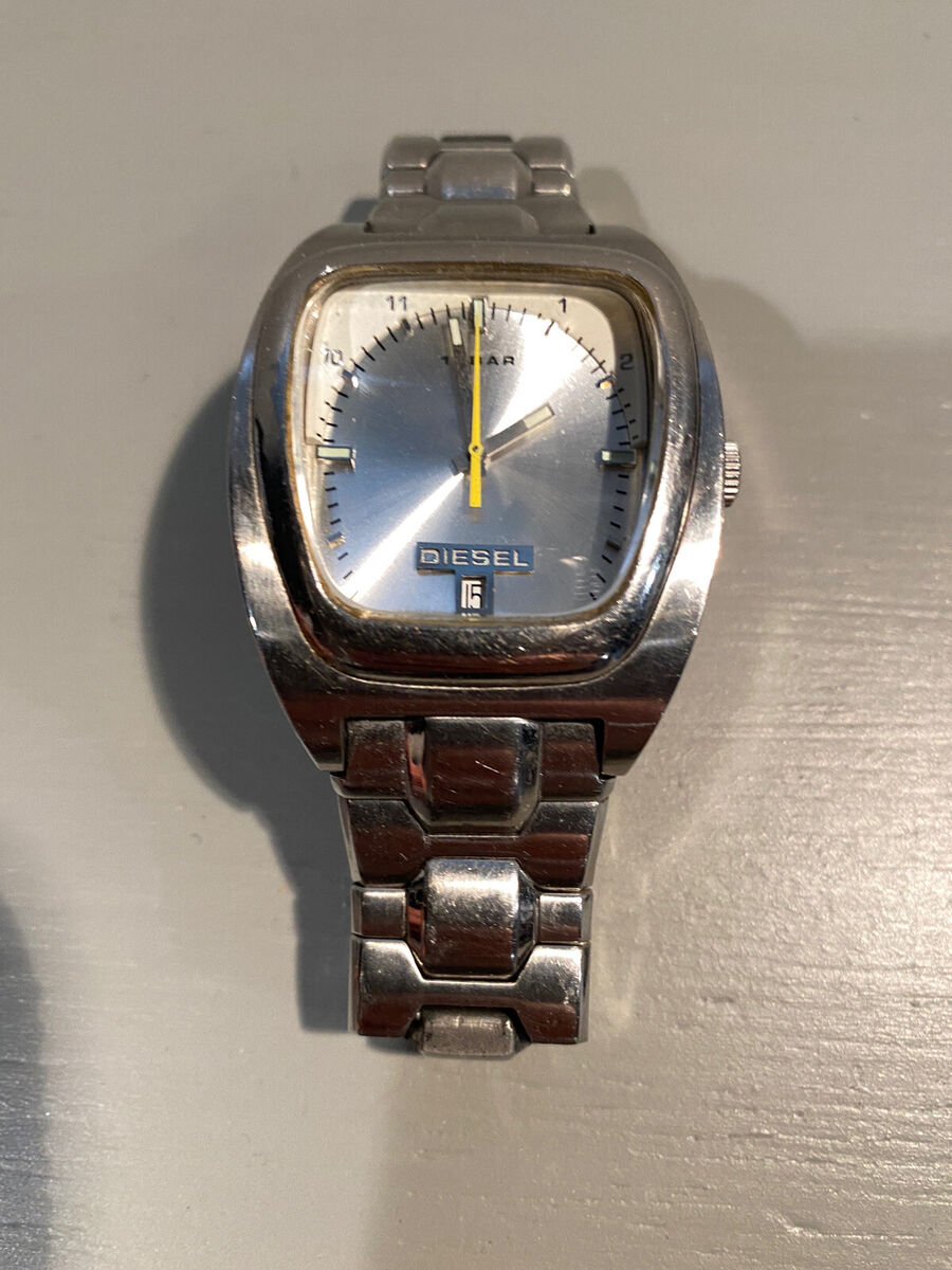 Diesel Vintage Watch Dz1068 Solid Stainless Steel NOT Diesel Vintage Watch Dz1068 Solid Stainless Steel NOT