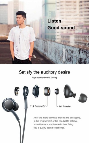 NEW Headphone Headset Earphone EarBud For Samsung Galaxy S10 S9 S8 S7 Note8 9 A8 - Picture 7 of 10