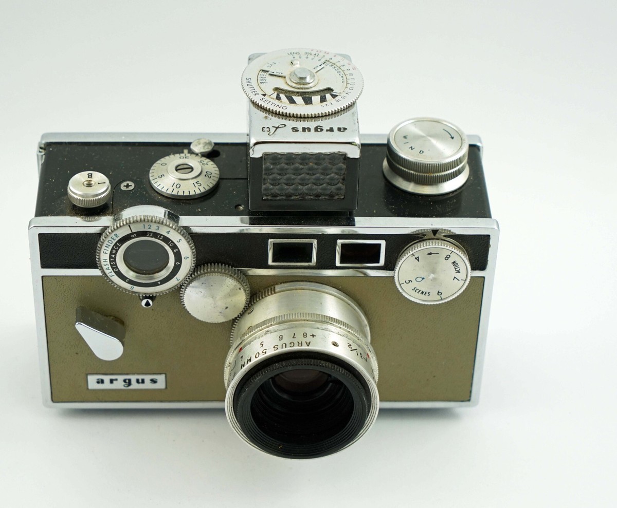 フィルムカメラ argus Matchmatic C3 f3.5 50mm US c288 Argus C3 Matchmatic with Meter | eBay
