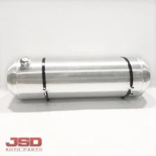 19 1/4 Gallon 12'' x40" 3/8NPT Outlet End Fill Spun Aluminum Gas Tank Fuel Tank 