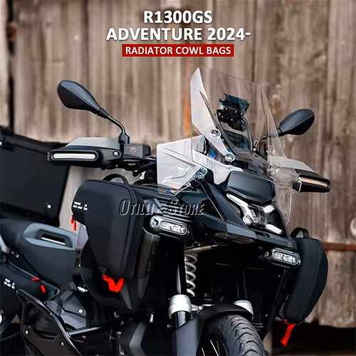 Motorcycle 4L Radiator Side Bags Fairing Fit For BMW R 1300 GS Trophy Adventure - Bild 3 von 7