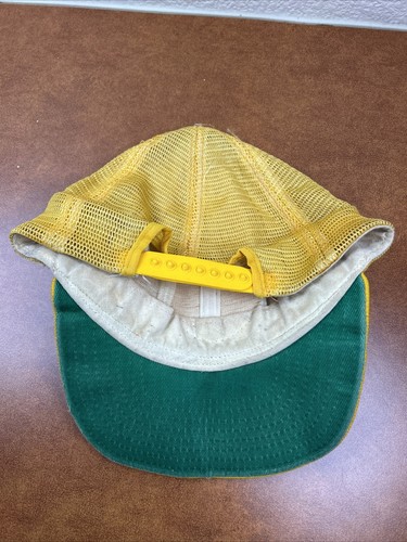 Cappello vintage anni 70 80 Nike Pinwheel Patch USA nuova era snapback berretto a rete OG - Foto 4 di 11