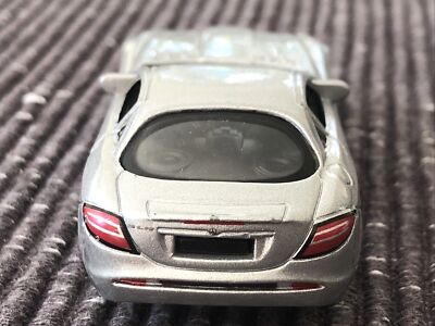 Burago Mercedes SLR McLaren Silver Diecast @ 1:64 2005 VGC | eBay UK