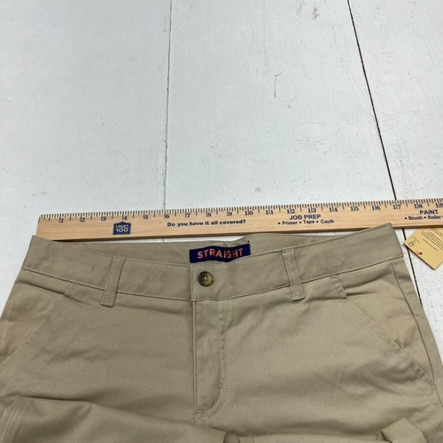 French Toast Khaki Straight Leg Pants Girls Size 16 NEW - Picture 5 of 7