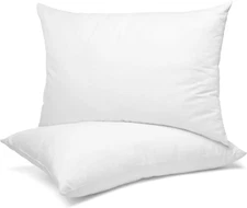 Kids Pillow - Pack of 2 Child Pillows - Cotton Pillow - Soft Travel Pillow 