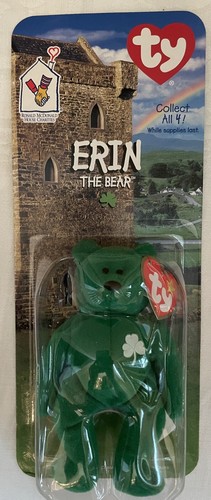 Ty Beanie Babies Britannia Glory Erin Maple The Bear McDonalds Set of 4 1999 - Picture 7 of 10