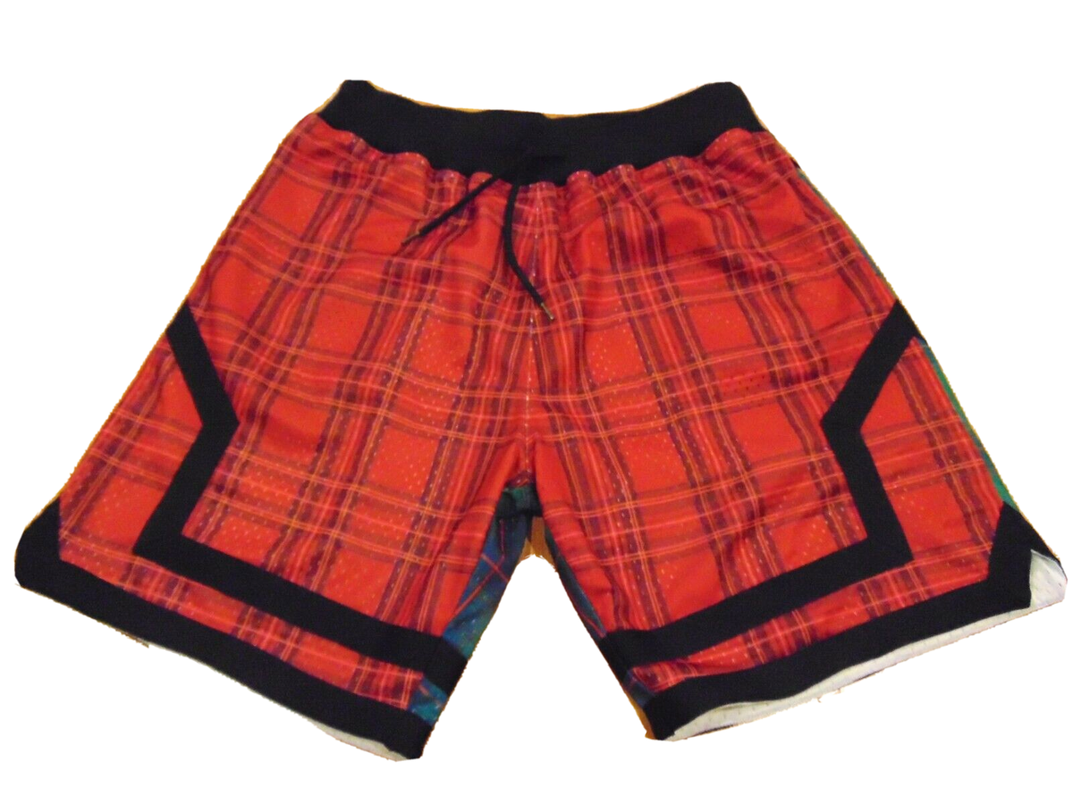 MITCHELL & NESS BRANDED HOLIDAY PRINT GAME SHORTS SIZE L | eBay