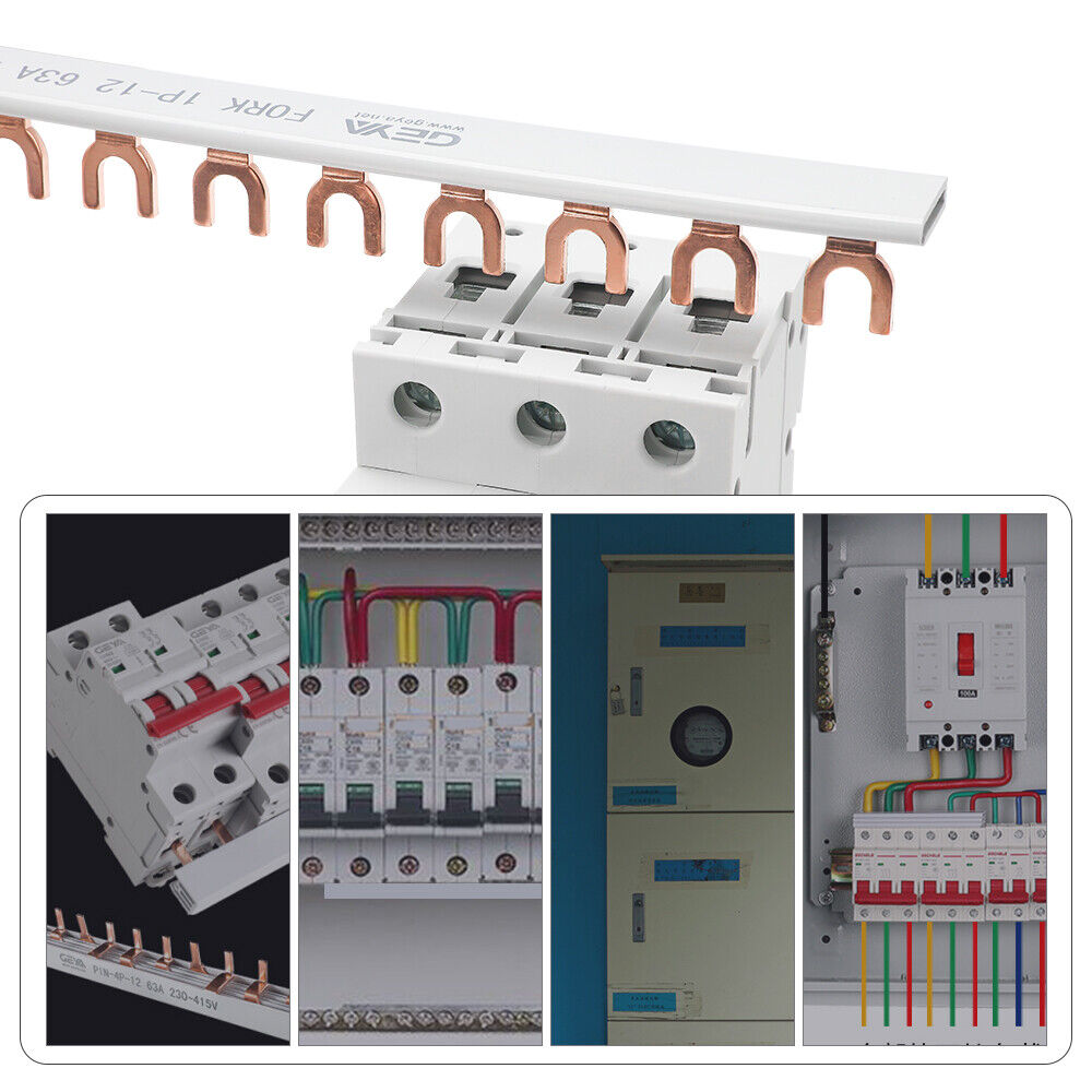 GEYA Copper Busbar Circuit Breaker Connector 63A 230/415V GEYA Copper Busbar Circuit Breaker Connector 63A 230/415V