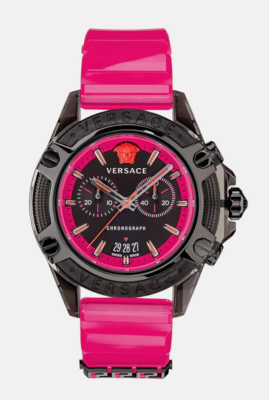 Versace Icon Active Chronograph Quartz Black Dial Men display picture 1