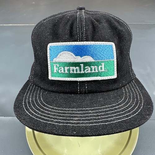 Casquette Vintage Snapback Harvest States Années 80 - Marque K-Products USA - Occasion Très Bon État
