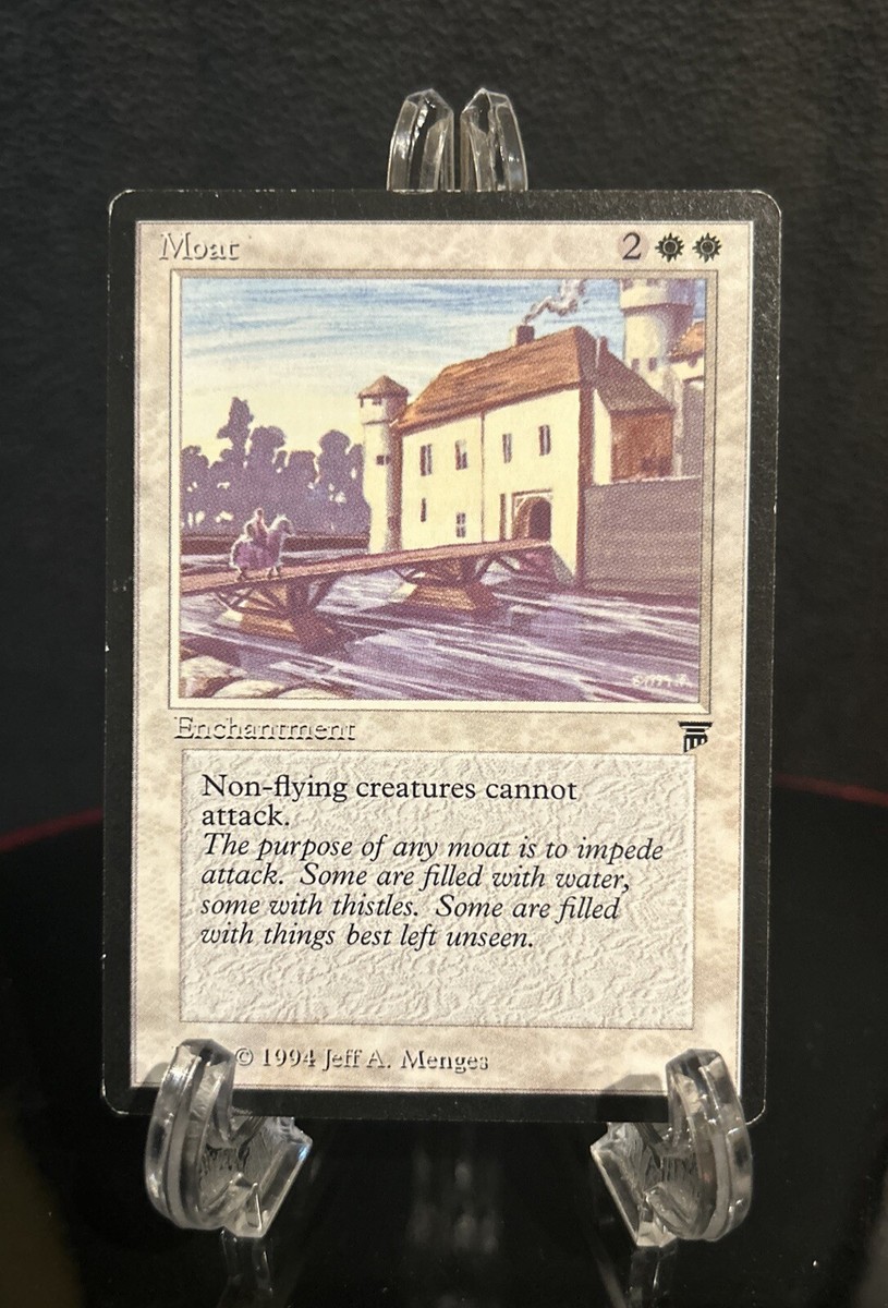 MTG Moat 英語　レジェンド MTG Moat Legends Rare Reserved List Vintage LP Light Play | eBay