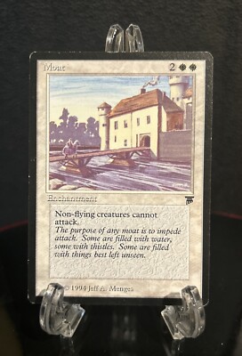 MTG Moat Legends Rare Reserved List Vintage LP Light Play | eBay