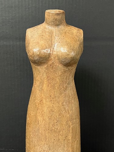 VINTAGE FEMALE MANNEQUIN PAPERMACHE MOLD - TORSO T#307 - Picture 2 of 4