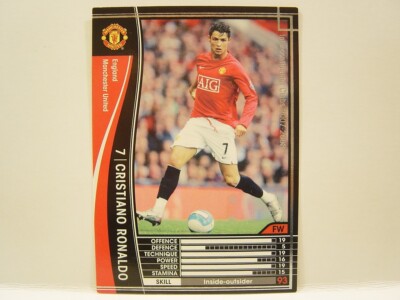 wccf マンユーセット Panini WCCF 2007-08 Cristiano Ronaldo No.7 FW Manchester