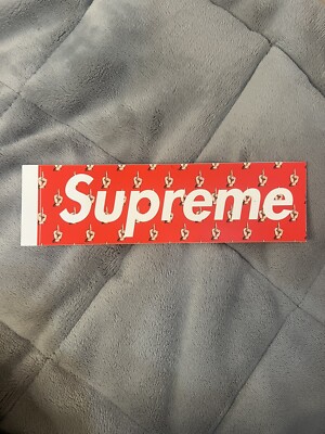 SUPREME FW16 UNDERCOVER MIDDLE FINGER BOX LOGO