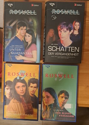4 ROSWELL Bücher Science Fiction Serie Pro 7