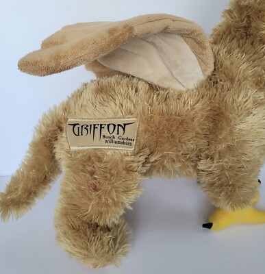 GRIFFON WINGED PLUSH BUSCH GARDENS WILLIAMSBURG ROLLER COASTER