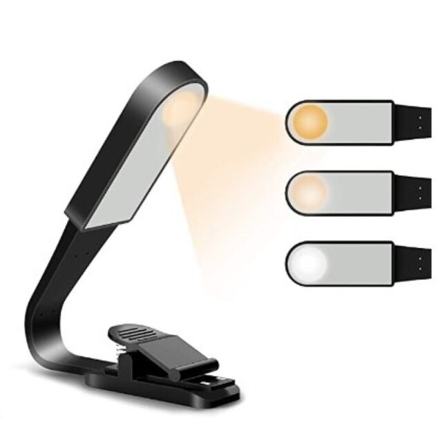 Book Light USB Reading Light with Touch Sensor Clip On Book LED Reading Light UK