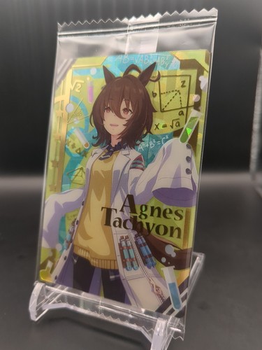 Agnes Tachyon #W5-05 UnOpen Uma Musume Pretty Derby Wafer Card 2022 Japan TCG B1