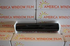 WINDOW TINT FILM DYED BLACK 70% 20" X 100 FT AUTO GLASS UNCUT ROLL VERY LIGHT