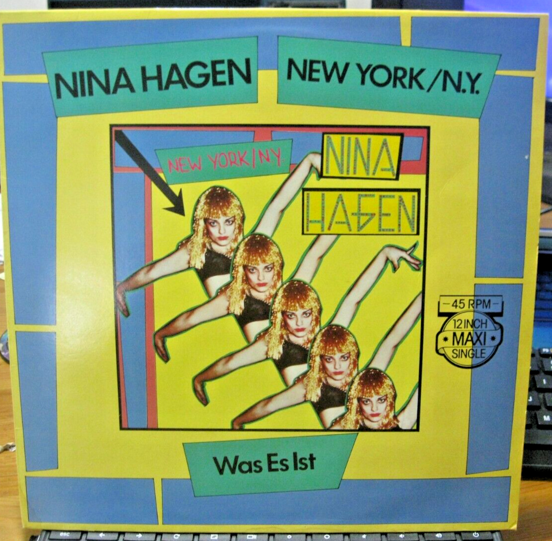 Nina Hagen-New York / N.Y.-Was Es Ist-Rare Punk/New Wave 12"-CBS Holland-VSVG+