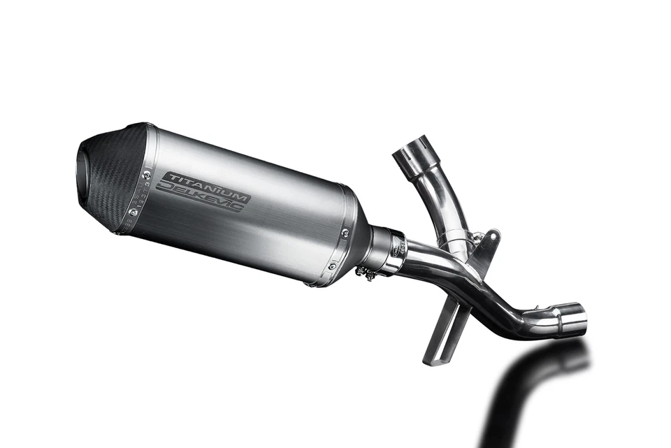 Ducati Multistrada 1200 2015 - 19 一脚蹬 10 英寸 X-Oval 钛排气消声器套件 — 第 4/4 张图片