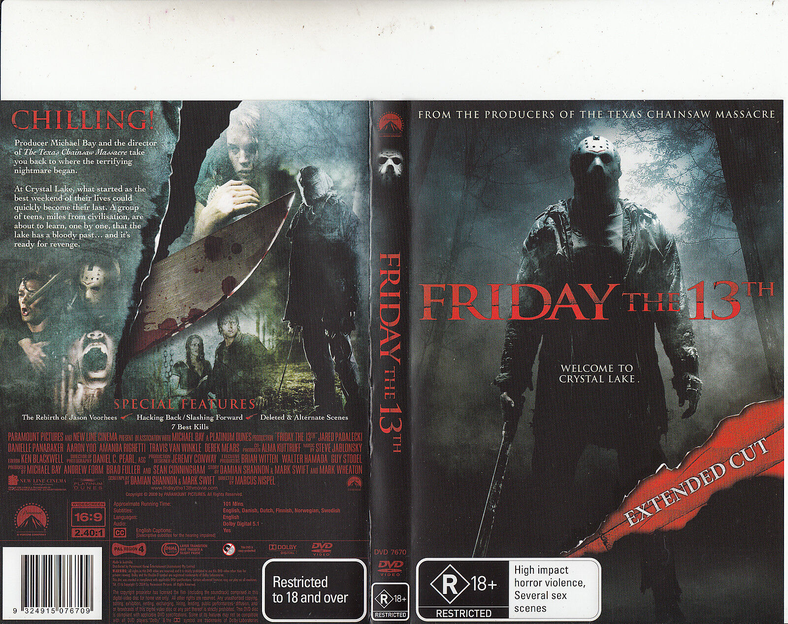 Friday the 13th' (1980) Vs. 'Friday the 13th' (2009) - Bloody